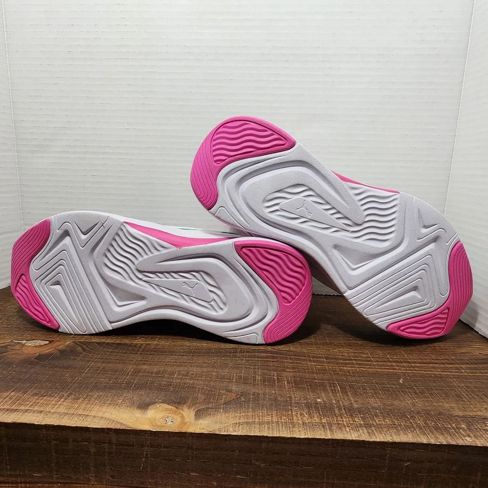 Women's Puma Softride Sneakers, Size 8, White & Pink - New whitout tags - Picture 2 of 11